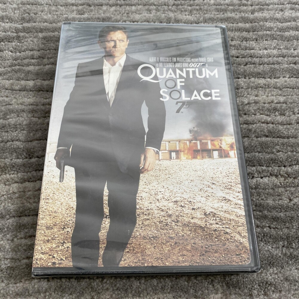 Quantum of Solace DVD James Bond Daniel Craig Widescreen Sealed PG-13 Region 1
